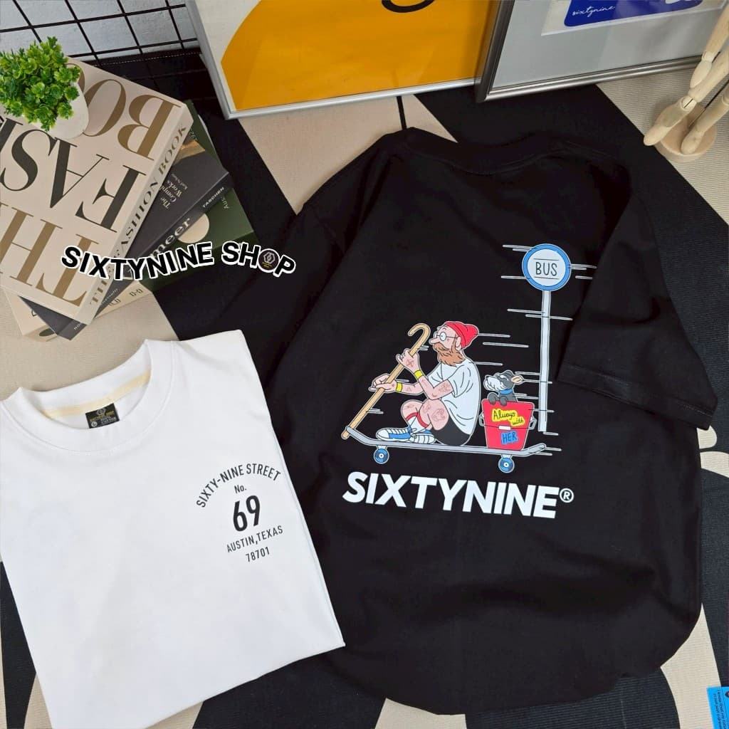 เสื้อยืดผ้าคอตตอน M-4XL พิมพ์ลาย " The Street " รูปที่ 6