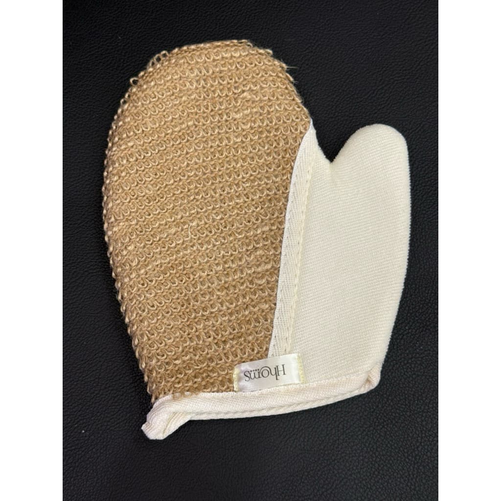 ถุงมือใยบวบธรรมชาติ HHOMS Natural Exfo Mitt รูปที่ 5