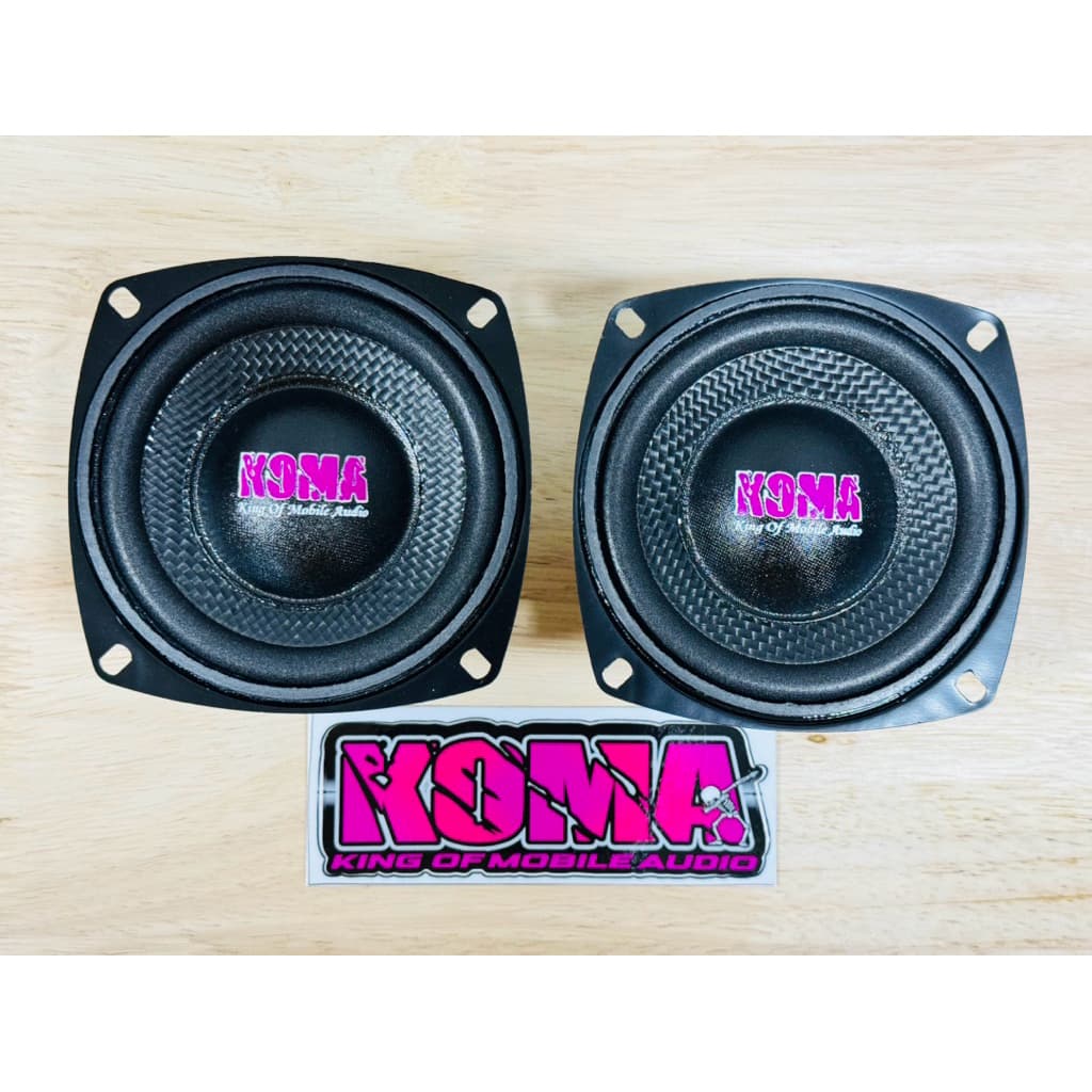 ดอกลำโพงบลูทูธ 4 นิ้ว 8 Ohms. 80 W เสียงกลาง koma 4 นิ้ว ของแท้ ราคาต่อ 1 คู่ ของแท้ 100 % รูปที่ 2