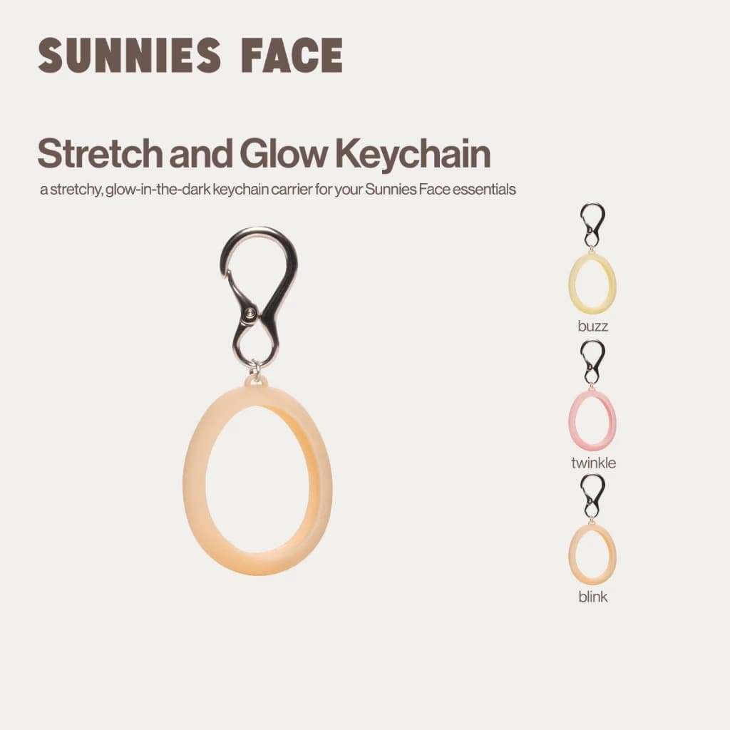 Sunnies Face Stretch and Glow Keychain รูปที่ 1
