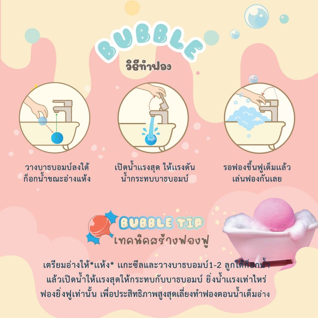 โปรลับ! บาธบอม Bath Bomb เด็ก บาธบอมเซอร์ไพร์ส รูปที่ 8