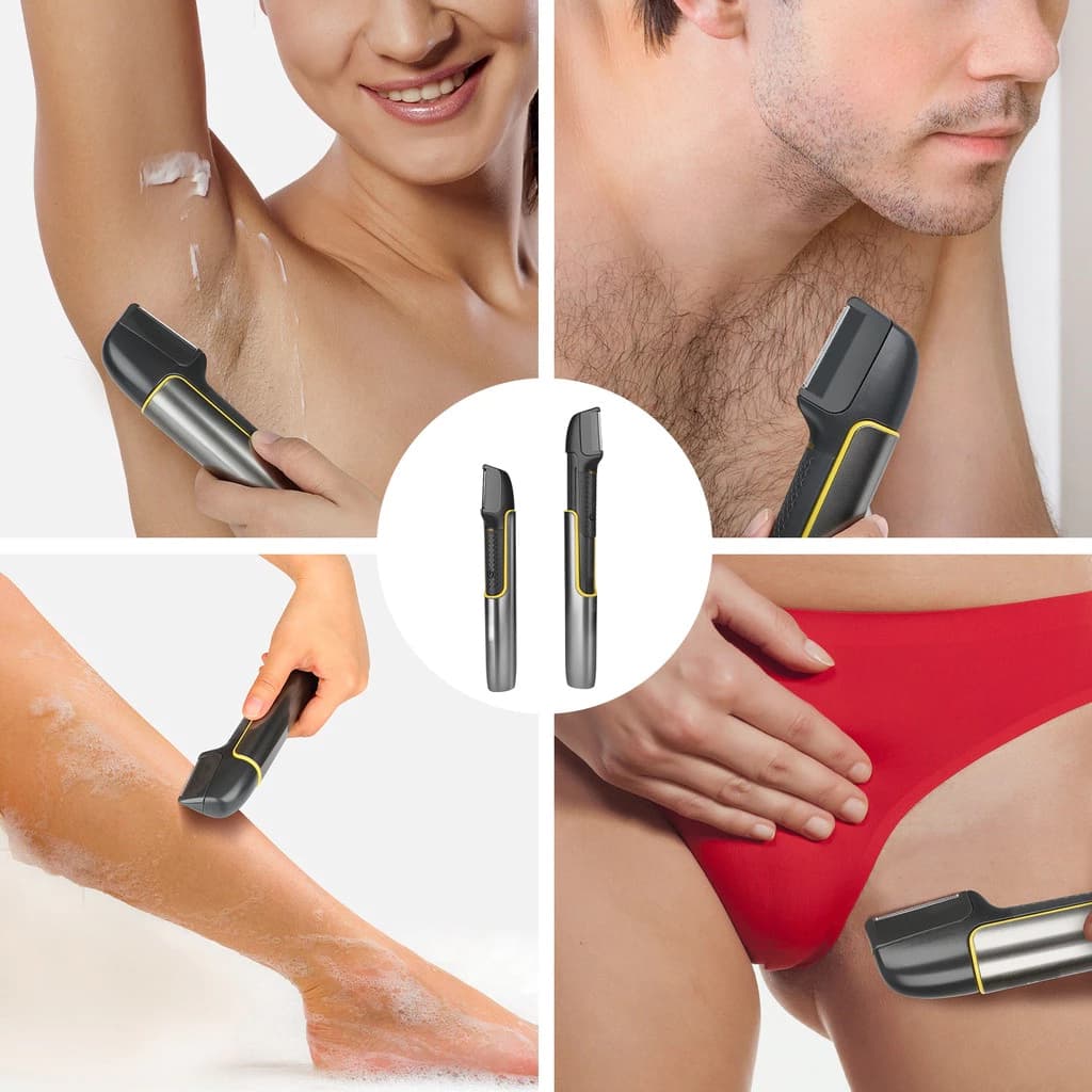 JIDUDU เครื่องโกนขนไฟฟ้า Trimmer สำหรับการดูแลขนทุกส่วนของร่างกาย รูปที่ 4