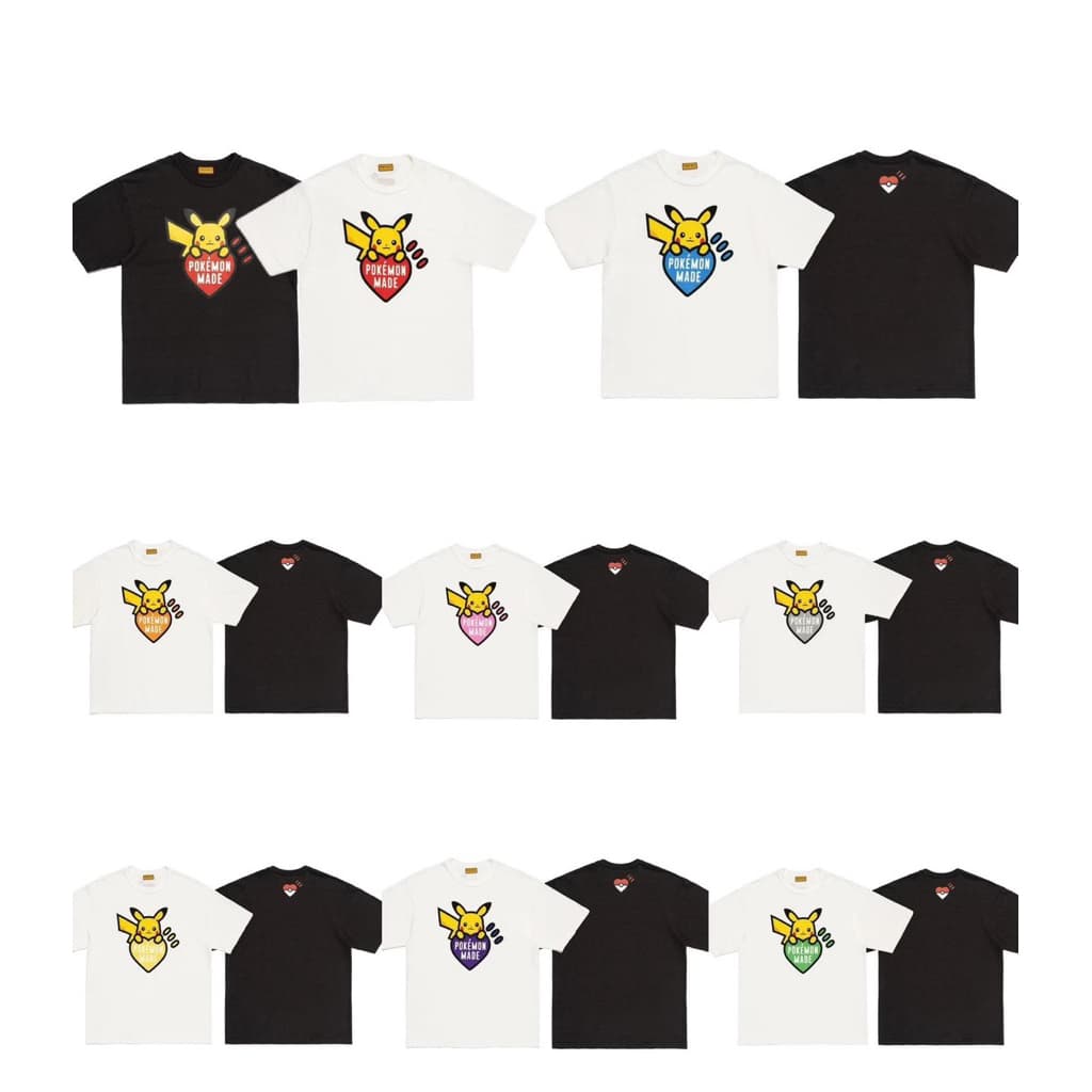 HUMAN MADE × POKÉMON MADE GRAPHIC T-SHIRT รูปที่ 3