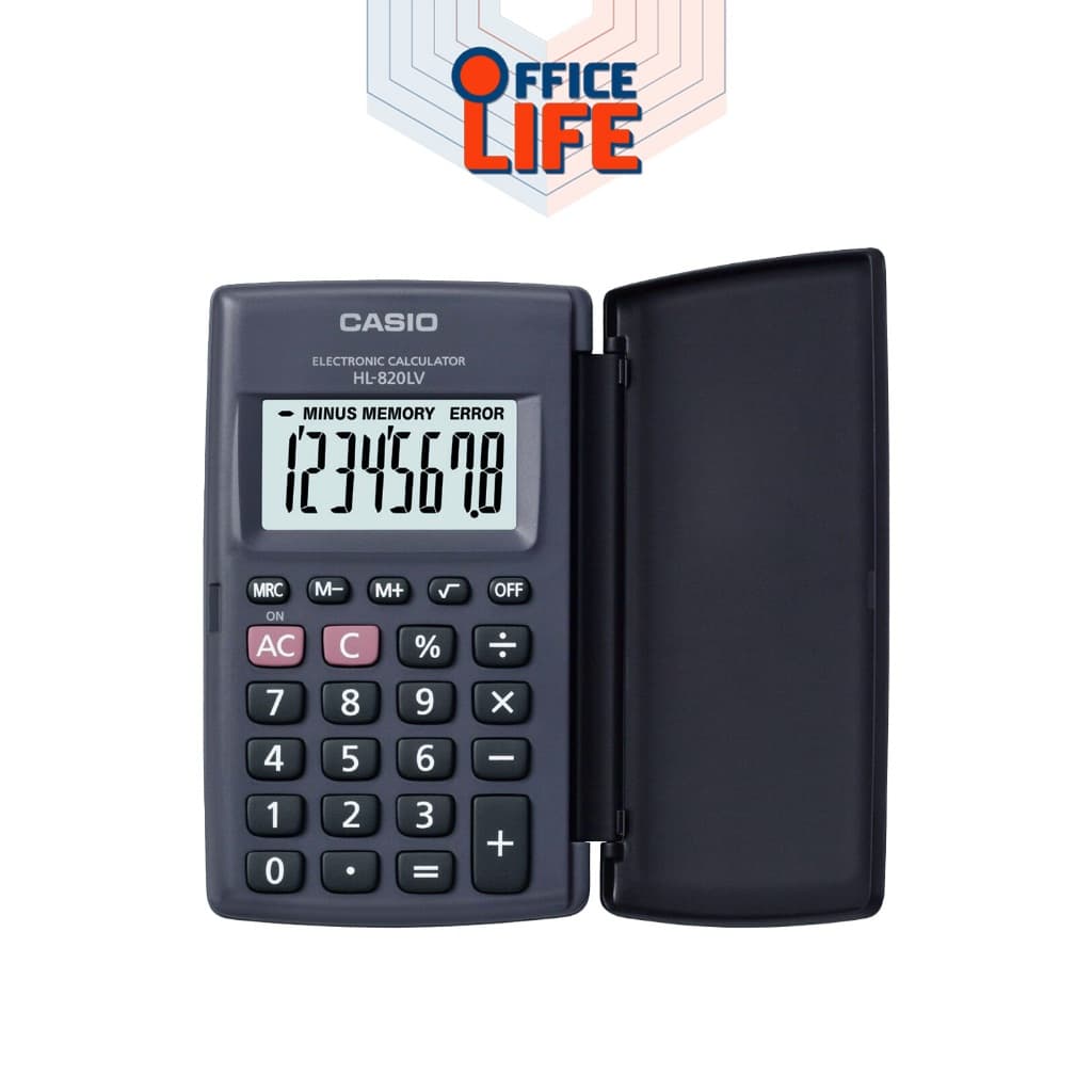 Casio เครื่องคิดเลข รุ่น HL-820LV 8 หลัก ขนาดเล็กพกพา รูปที่ 4