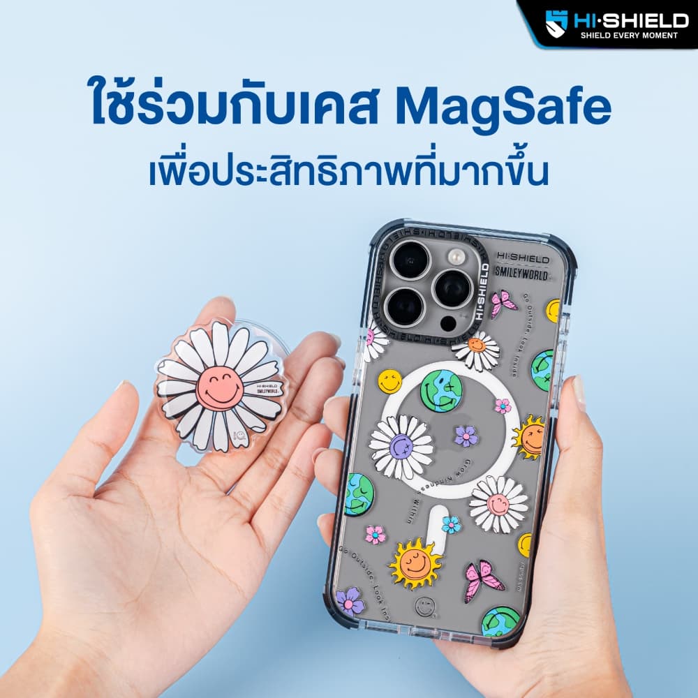 HI-SHIELD Acrylic Griptok Magnetic GRIP & STAND - กริ๊บต๊อกอะคริลิค รวมลาย รูปที่ 6