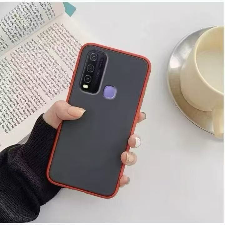 เคสผิวด้าน ตรงรุ่น Vivo Y30 Y50 Y31 Y51 Y02 Y02A Y02T Y91C Y1S V20SE V20 Pro V15 V15Pro V17 V19 V21 V23 V25 เคสกันกล้อง รูปที่ 5