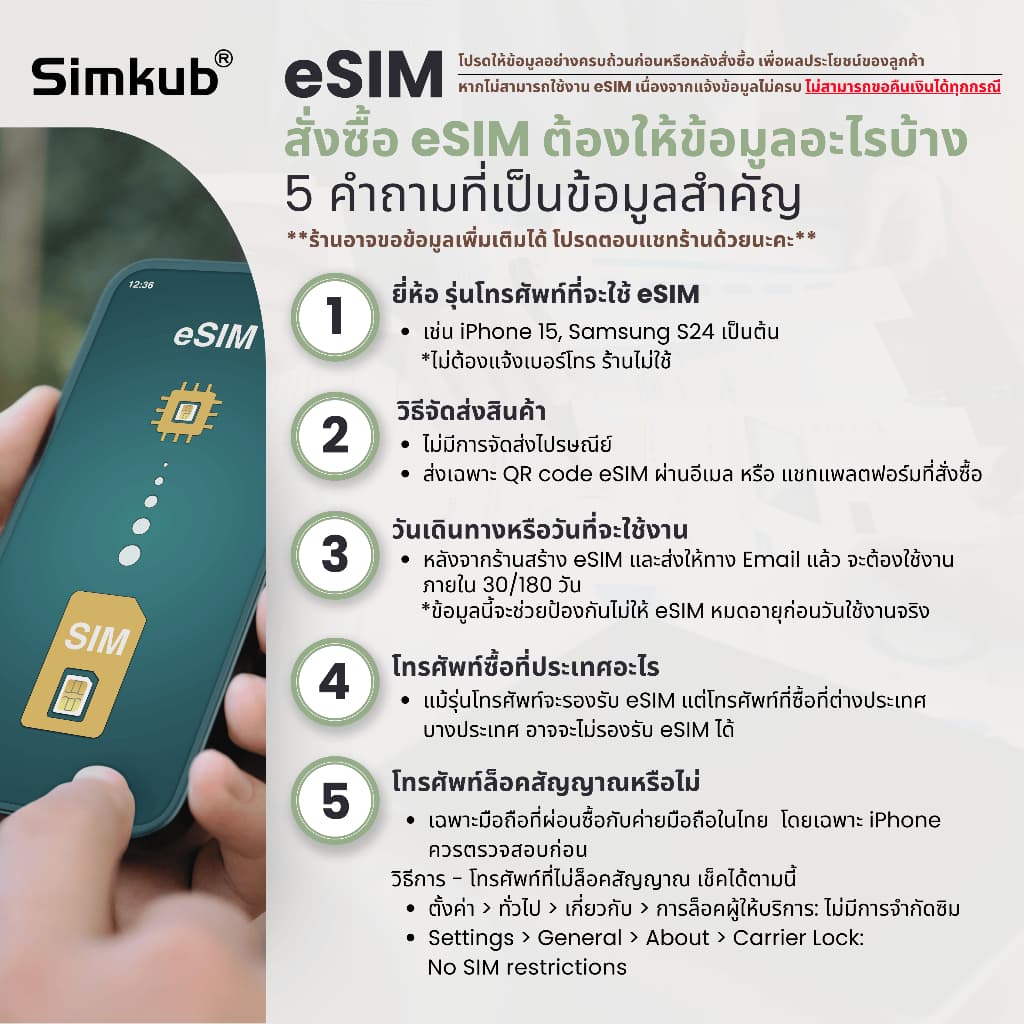 eSIM Laos เครือข่าย Unitel ซิมท่องเที่ยว ลาว เน็ต 10-30GB รองรับ 4G เลือกได้ 5-15 วัน โทรฟรี รูปที่ 2