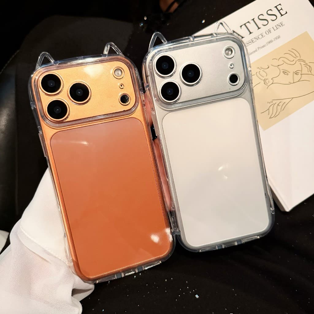 case 17promax เคสใสหูเเมว เคสนิ่ม สำหรับ ไอโฟน 17 pro max 17pro 17promax 17air for iphone17/pro/max รูปที่ 7