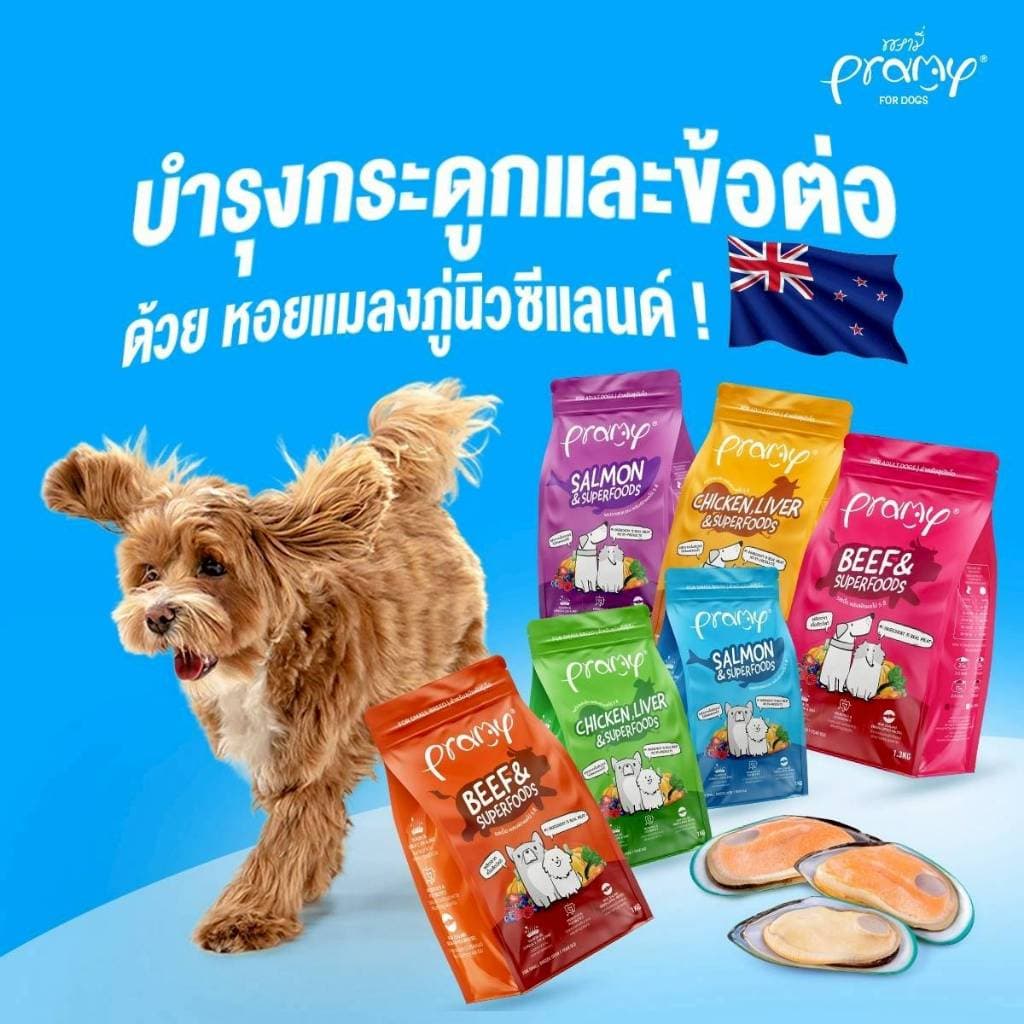 Pramy อาหารเม็ดพรามี่ สำหรับสุนัข สูตรเน้นเนื้อแท้ โปรตีนสูง เสริมสร้างสุขภาพแบบรอบด้าน ขนาด 8-10kg / Pramy Dog รูปที่ 7
