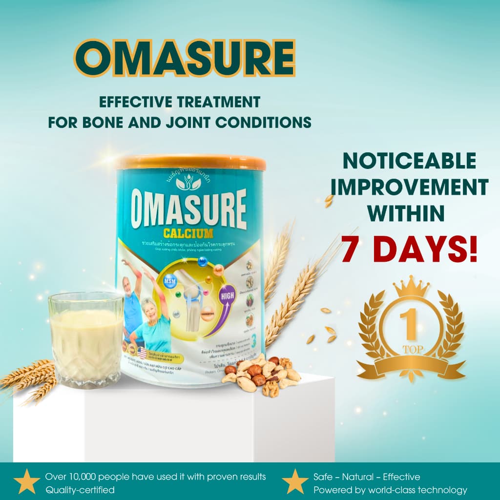 Omasure ของแท้ – ดูแลกระดูกและข้อต่อ ซื้อ 3 แถม 1 รูปที่ 2