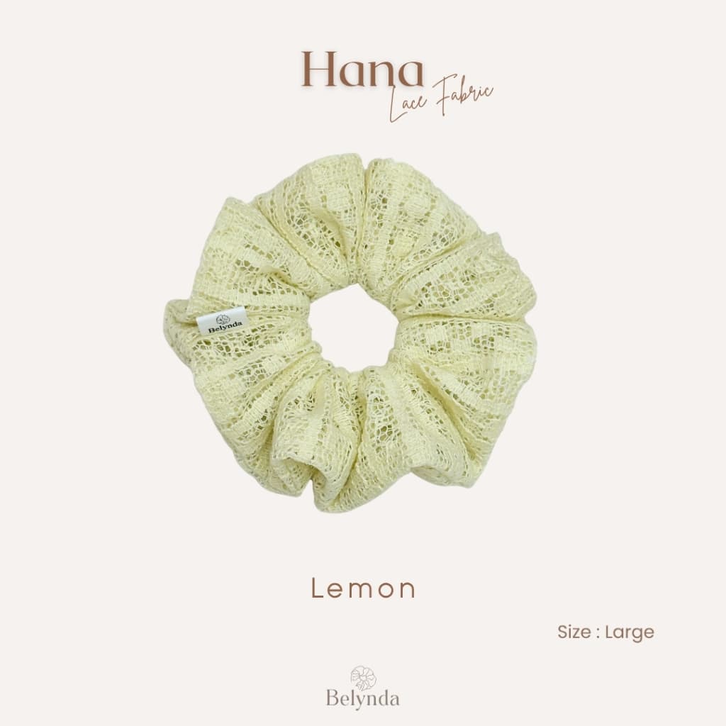 Belynda Scrunchies Hana ยางรัดผม ผ้าลูกไม้ รูปที่ 2