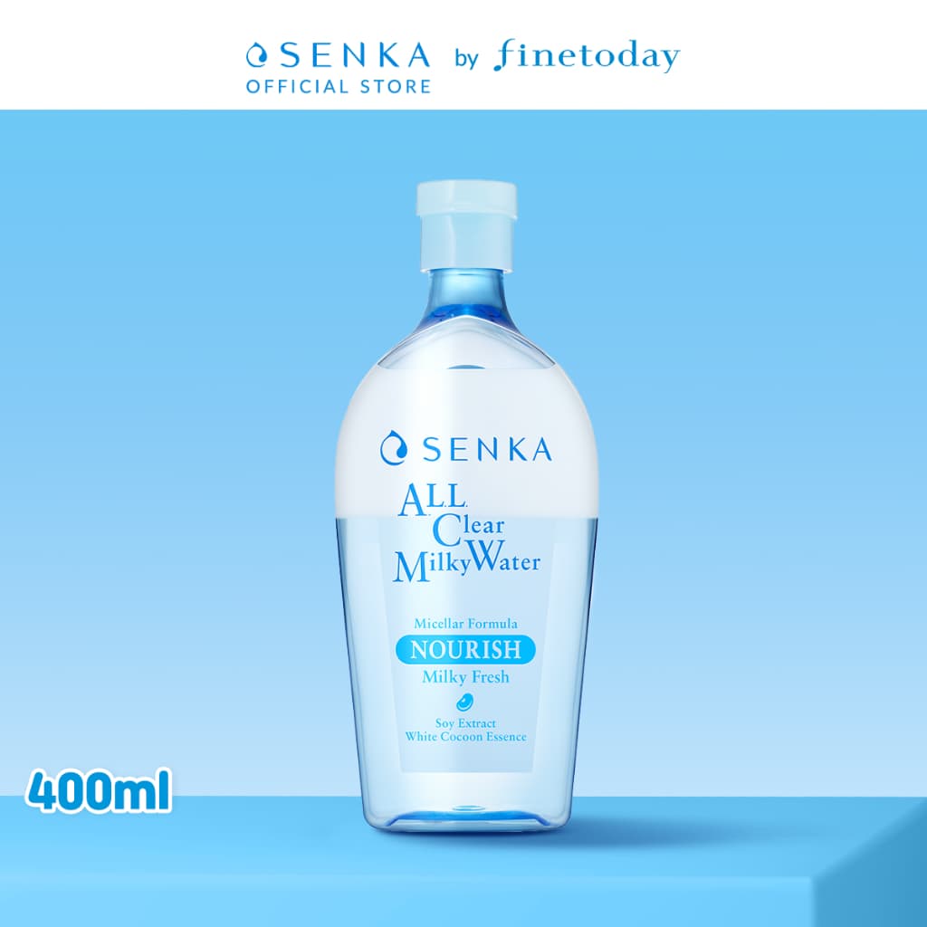 ใหม่! SENKA เซนกะ ออล เคลียร์ มิลค์กี้ วอเทอร์ 400 มล. รูปที่ 2