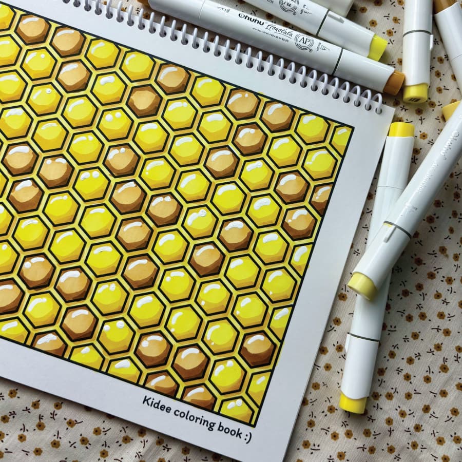 Kidee สมุดระบายสีผู้ใหญ่ Pattern Lover กระดาษหนาคุณภาพดีมี 20 ภาพ ฝึกสมาธิ คลายเครียด รูปที่ 7