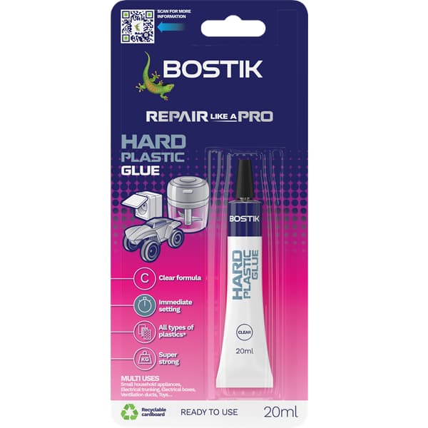 BOSTIK HARD PLASTICS ADHESIVE กาวสำหรับติดพลาสติกแบบแข็ง รูปที่ 3