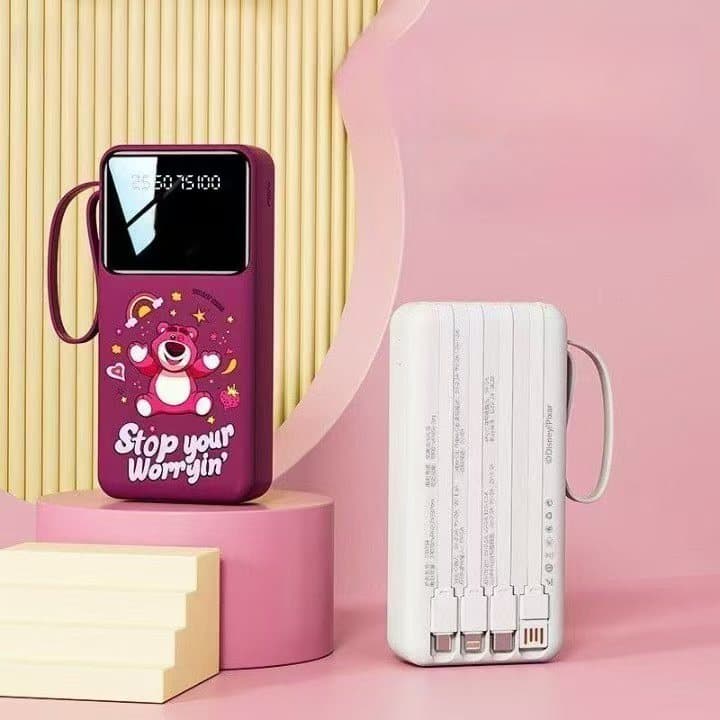 ELRRO พาวเวอแบงค์ 80000mAh 120W Fast Charging power bank ของแท้ พกพา Type-c+Lighting interface มาพร้อมสายชาร์จ รูปที่ 8