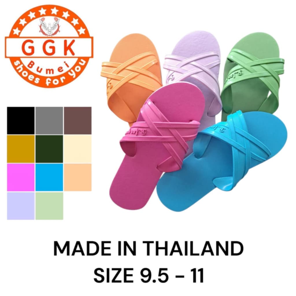 รองเท้าแตะ รองเท้าหูหนีบ รองเท้าหูสวม Size 9.5-11 รูปที่ 3