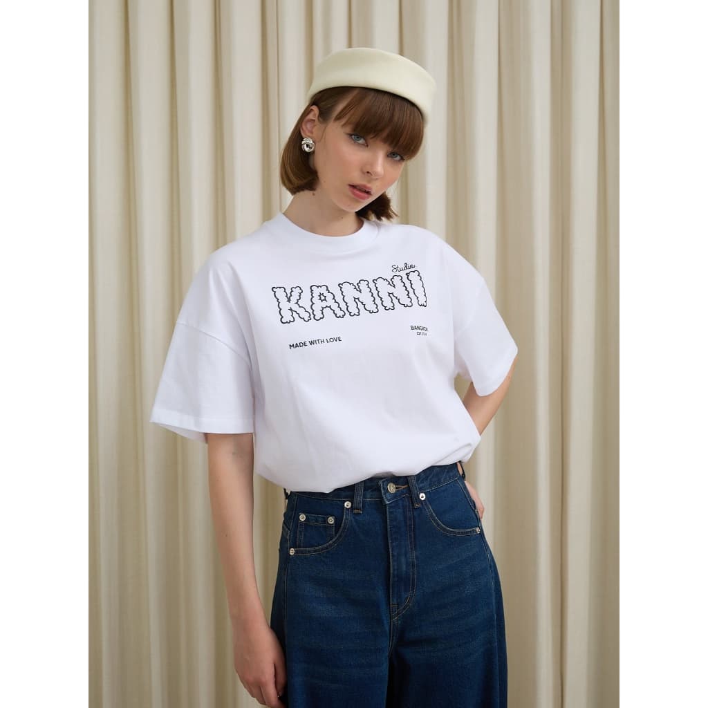 KANNI - BUBBLE LOGO T-SHIRT รูปที่ 1