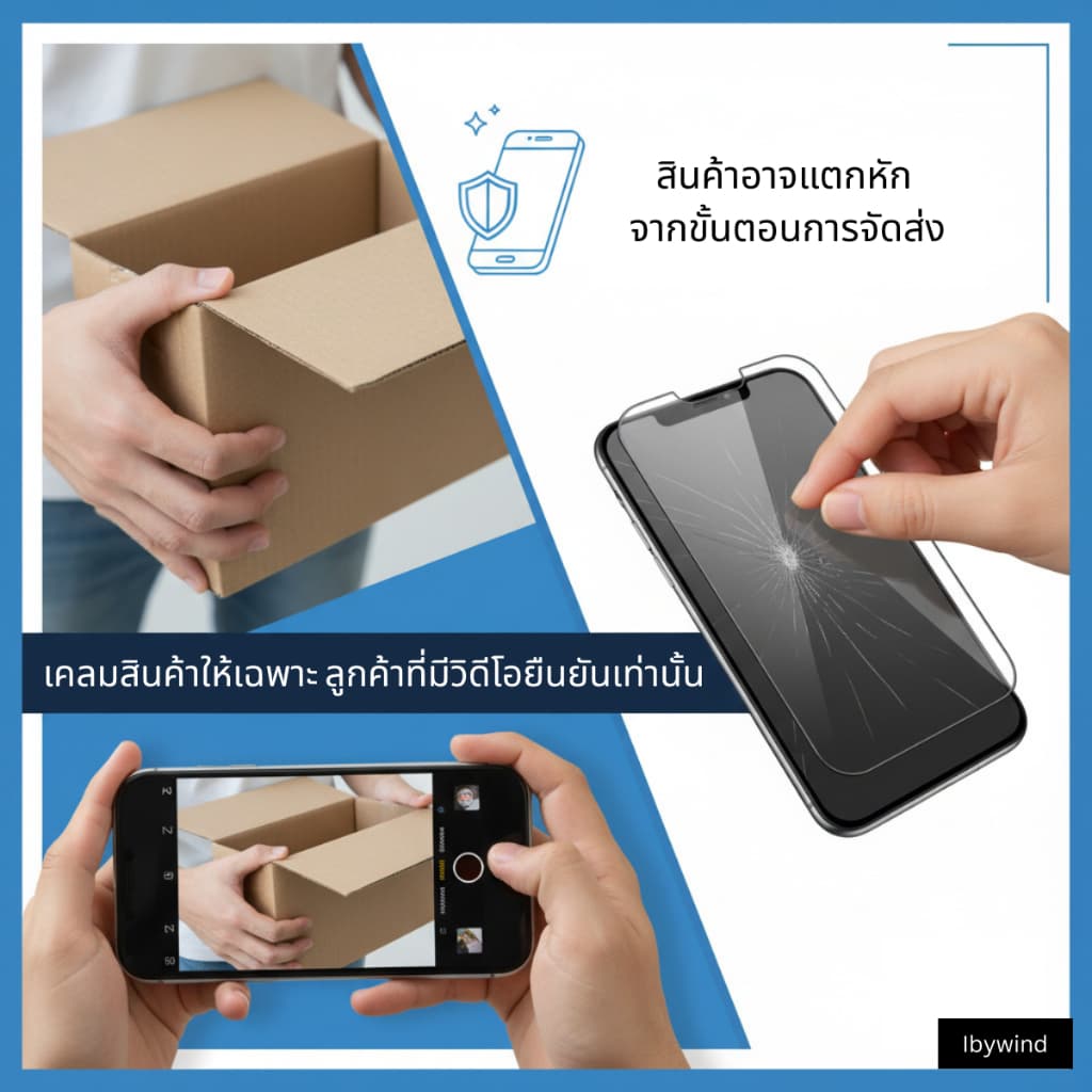 ฟิล์ม Samsung Galaxy S26 Ultra 5G ฟิล์มกระจกใส ibywind ของแท้ พร้อมฟิล์มหลังและกันเลนส์กล้อง รูปที่ 8