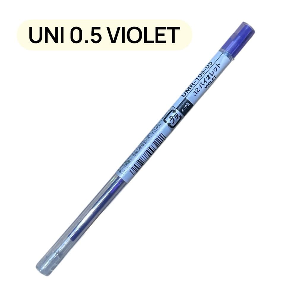 ไส้ปากกา Uni Style Fit ปากกาเจล ลูกลื่น รุ่น UMR-109 ขนาด 0.38 และ 0.5 MM ไส้ปากการุ่น DIY รูปที่ 3