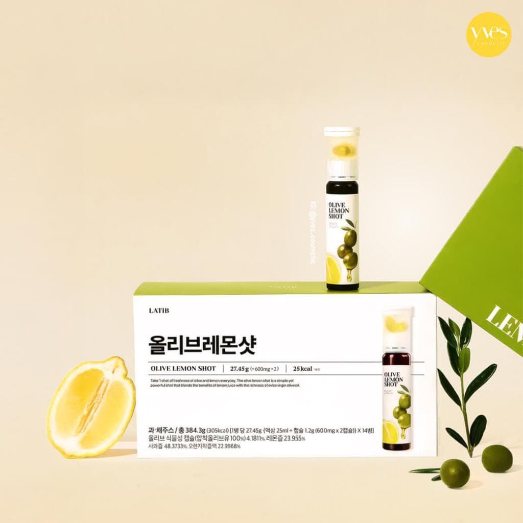 !!!LATIB Olive Lemon Shot Special Set วิตามินมะกอกและเลม่อน รูปที่ 2