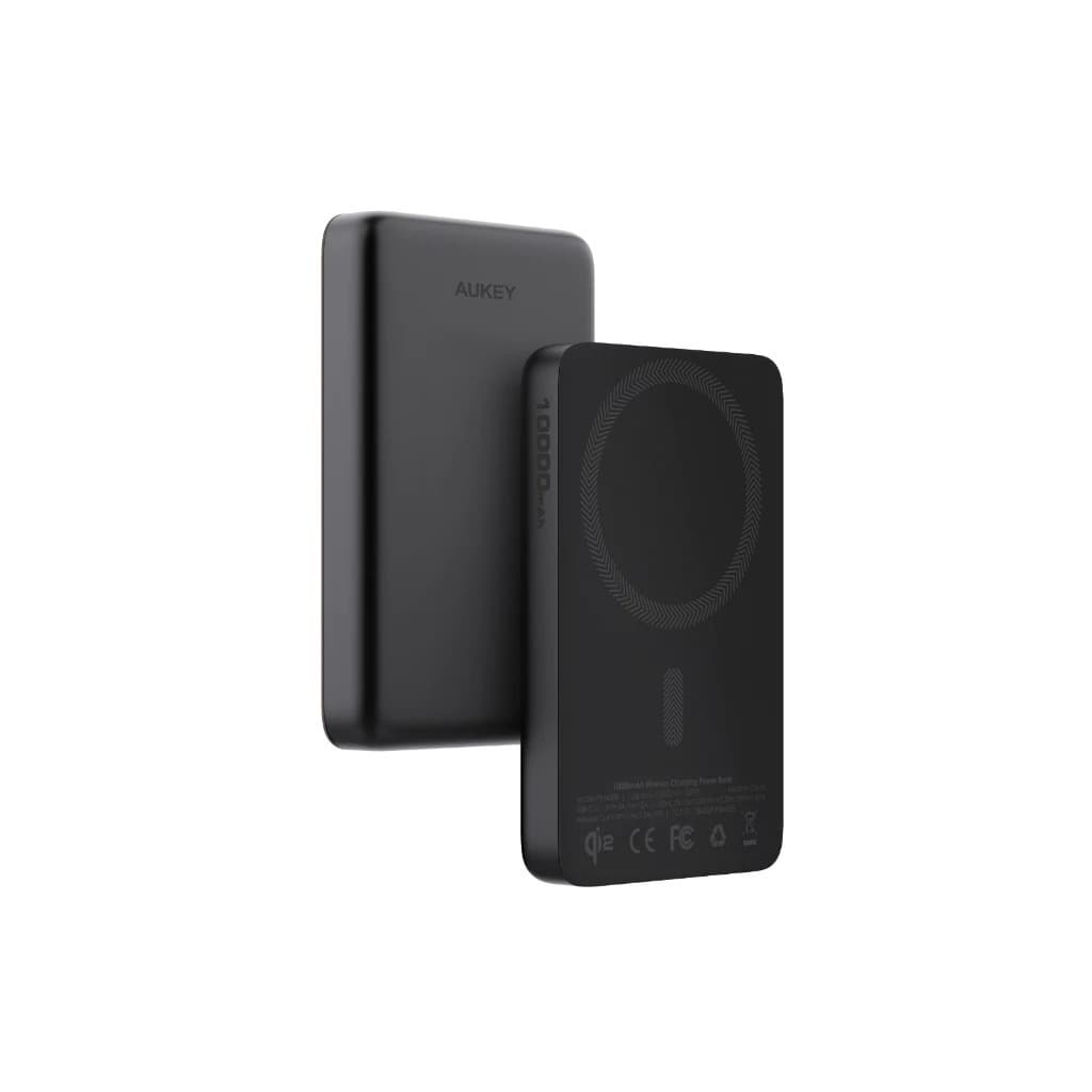 AUKEY PB-MS08 10000mAh Qi2 Magnetic พาวเวอร์แบงค์ไร้สาย Power Bank Ultra-Slim รูปที่ 2