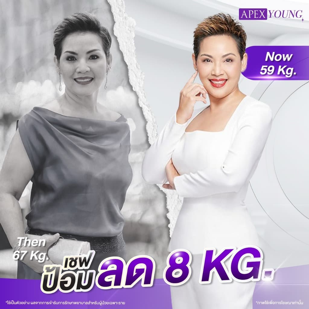 APEX โปรแกรมเร่งเผาพลาญ 1 Week 1 Kilo ปากกาลดได้ทุกวีค ควบคุมน้ำหนักโดยแพทย์ APEX รูปที่ 3