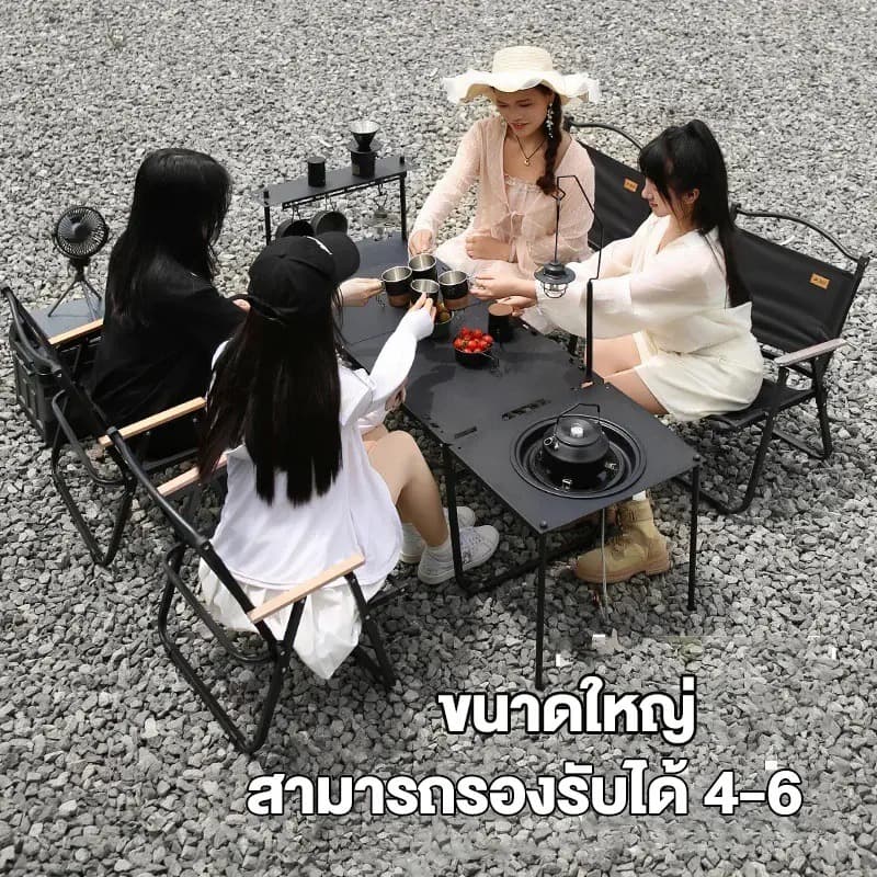 โต๊ะแคมปิ้ง โต๊ะแคมป์ปิ้ง พับได้ โต๊ะ พับแคมป์ปิ้ง โต๊ะพับแคมป์ปิ้งพับได้ โต๊ะกลาง แจ้งสำหรับตั้งแคมป์ รูปที่ 3