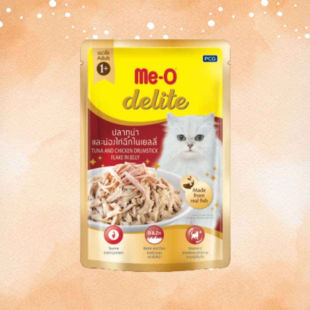 Me-O delite มีโอ ดีไลท์ อาหารเปียกแมวเกรดคุณภาพพรีเมียม รูปที่ 4