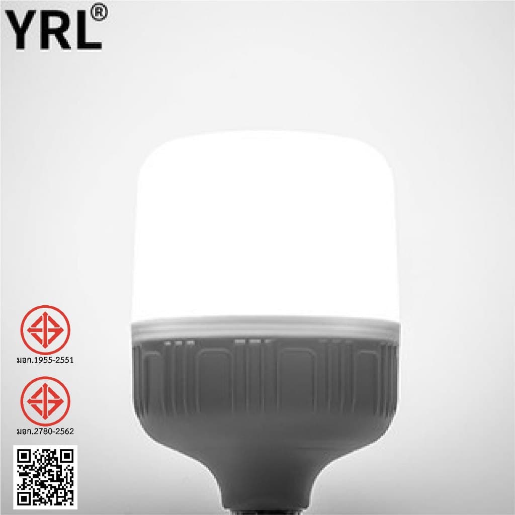 MOJU หลอดไฟ LED HighBulb แสงขาว light ใช้ไฟฟ้า220V หลอดไฟขั้ว E27 20W 30W 40W 50W 60W 85W 100W 120W หลอดไฟLED สว่างนวลตา รูปที่ 6