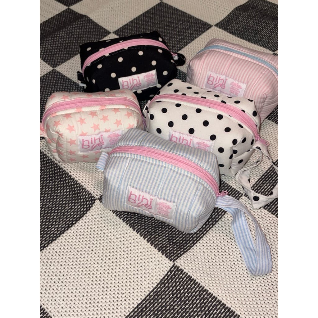 Hihibye mini fluffy pouch bag รูปที่ 8