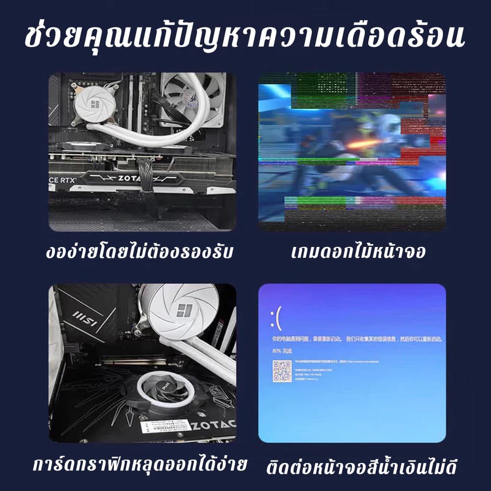 ฐานแม่เหล็ก ขาตั้งการ์ดจอแบบสั้น ปรับระดับได้ Gpu Holder 26 - 110 มิล ตั้งการ์ดจอ ที่ค้ำการ์ดจอ มียางรอง รูปที่ 7
