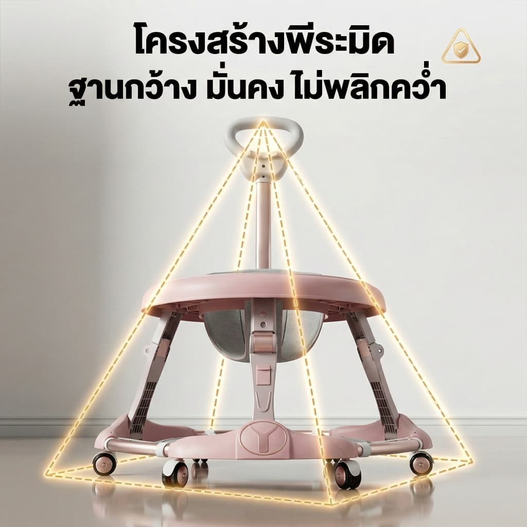 Beige รถหัดเดิน รถหัดเดินหน้ากระต่าย รถหัดเดินมีเสียง รถหัดเดินเด็ก6เดือน รถหัดเดินฮอต รูปที่ 5