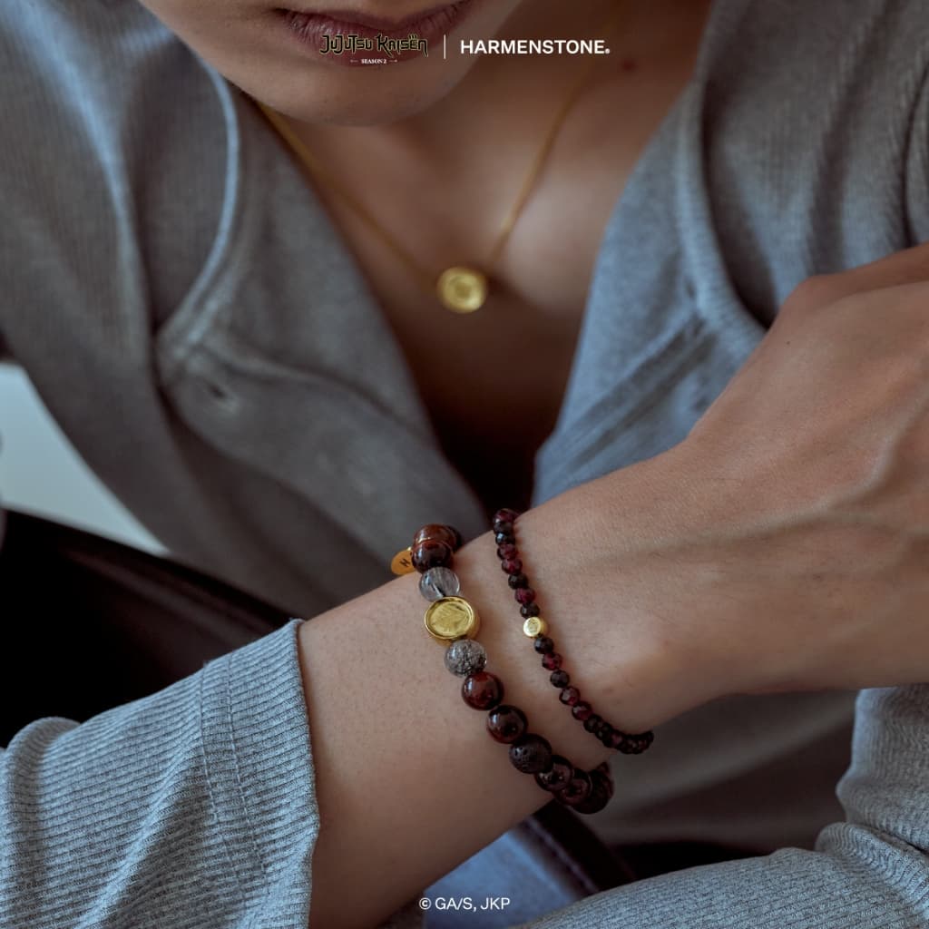 สร้อยข้อมือ 5 คาแรกเตอร์ จูจุตสึไคเซ็น Jujutsu Kaisen Stone Bracelet 5 Characters - Yuji Megumi Nobara Gojo Sukuna รูปที่ 9