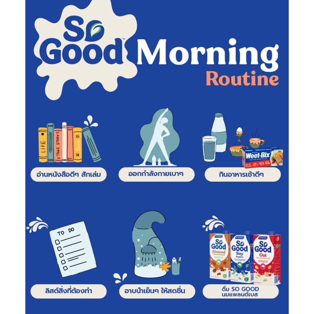 So Good โซกู้ด นมโอ๊ต สูตรบาริสต้า Oat Milk Barista 1L | Exp: 30 Mar 2027 รูปที่ 6