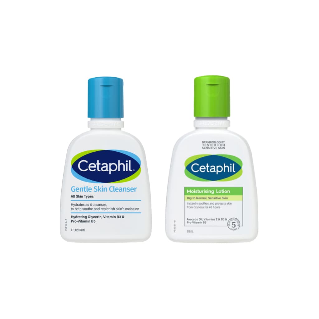 เซตาฟิล Cetaphil Gentle Skin Cleanser 118 ml. + Cetaphil Moisturising Lotion 118ml. รูปที่ 3