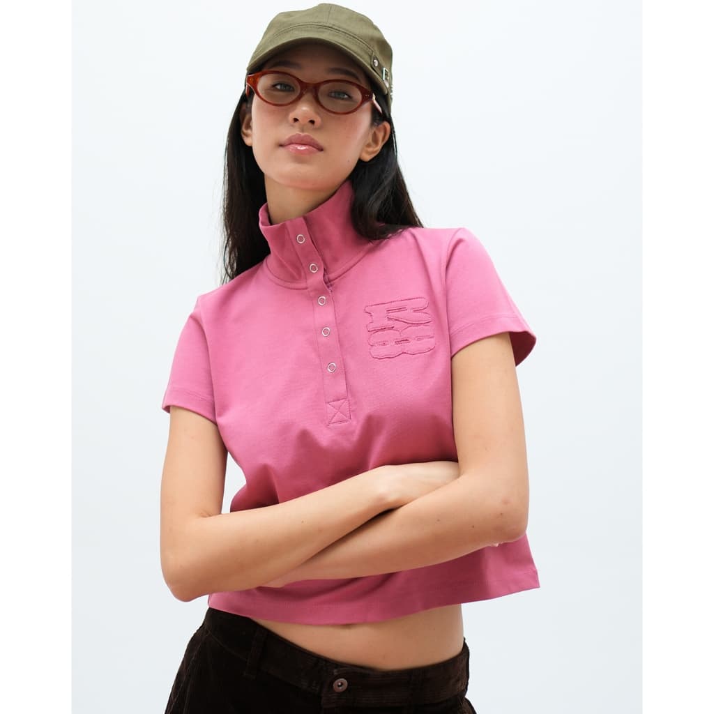 RYA RUBY POLO เสื้อโปโล คอปก คอตั้ง คอปีน ทรงพอดีตัว รูปที่ 4