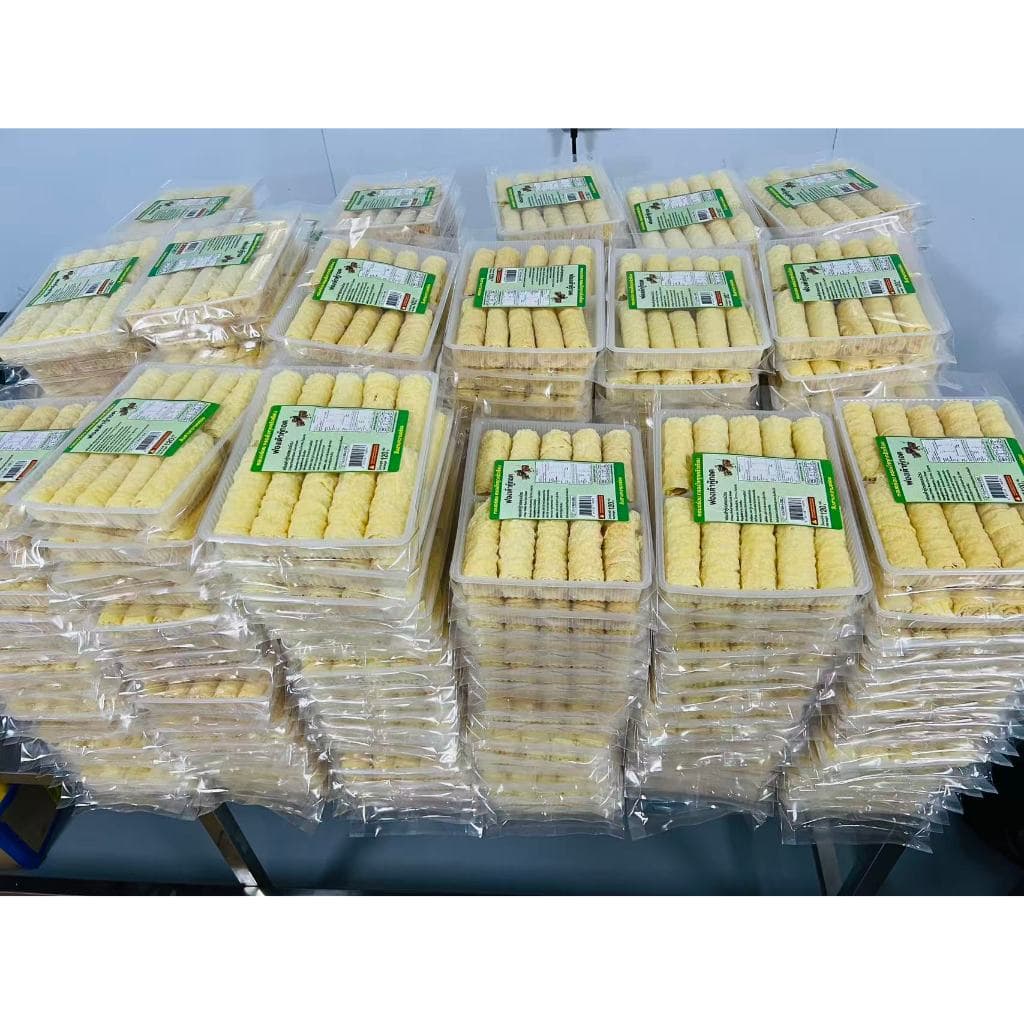 ฟองเต้าหู้ทอด1ลัง กรด AAA+ ขนาด120กรัม x 32 แพ็ค 120g ฟองเต้าหู้ม่วน ฟองเต้าหู้ เต้าหู้ หม่าล่า รูปที่ 3