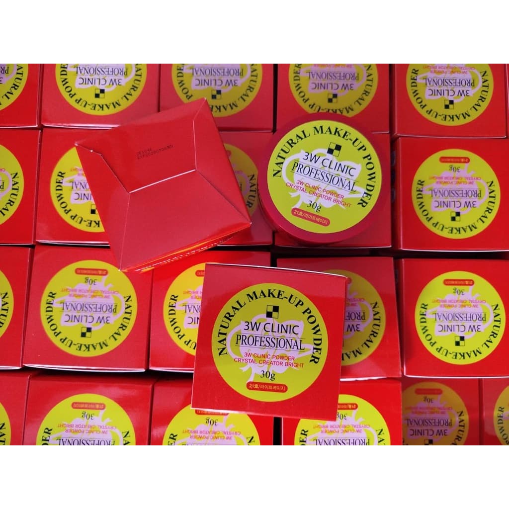 3W Clinic Natural Make-up powder 30g. แป้งฝุ่นป่าตอง รุ่นใหม่สุดฮิตในเกาหลี รูปที่ 3