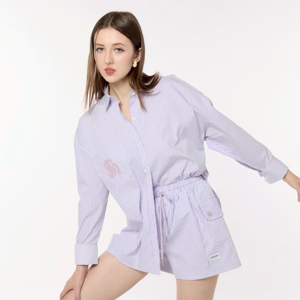 7สี New ally fufu #oversize #oversize #sherleen #เชิ้ตตัวใหญ่ #เชิ้ตเกาหลี รูปที่ 8