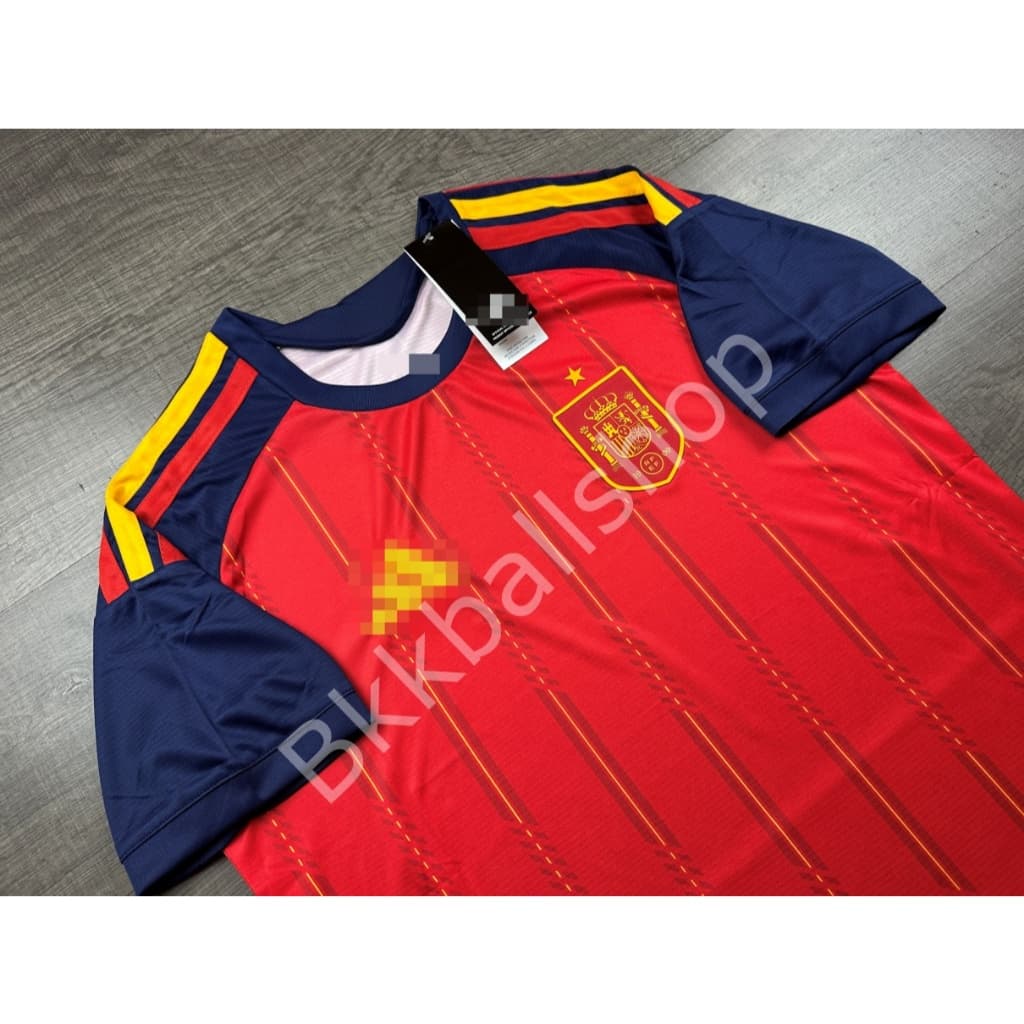 - เสื้อฟุตบอล ทีมชาติ สเปน Home Away เหย้า เยือน ฟุตบอลโลก ปี 2026 รูปที่ 5