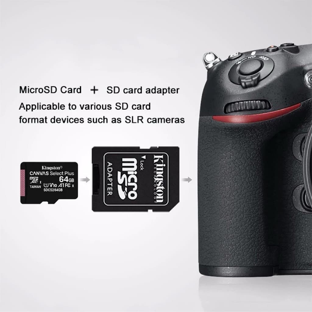 Kingston Memory Card Micro SDHC 16GB/32GB/64GB/128GB/256GB/512GB คิงส์ตัน SD card เมมโมรี่การ์ด SDการ์ด รูปที่ 8
