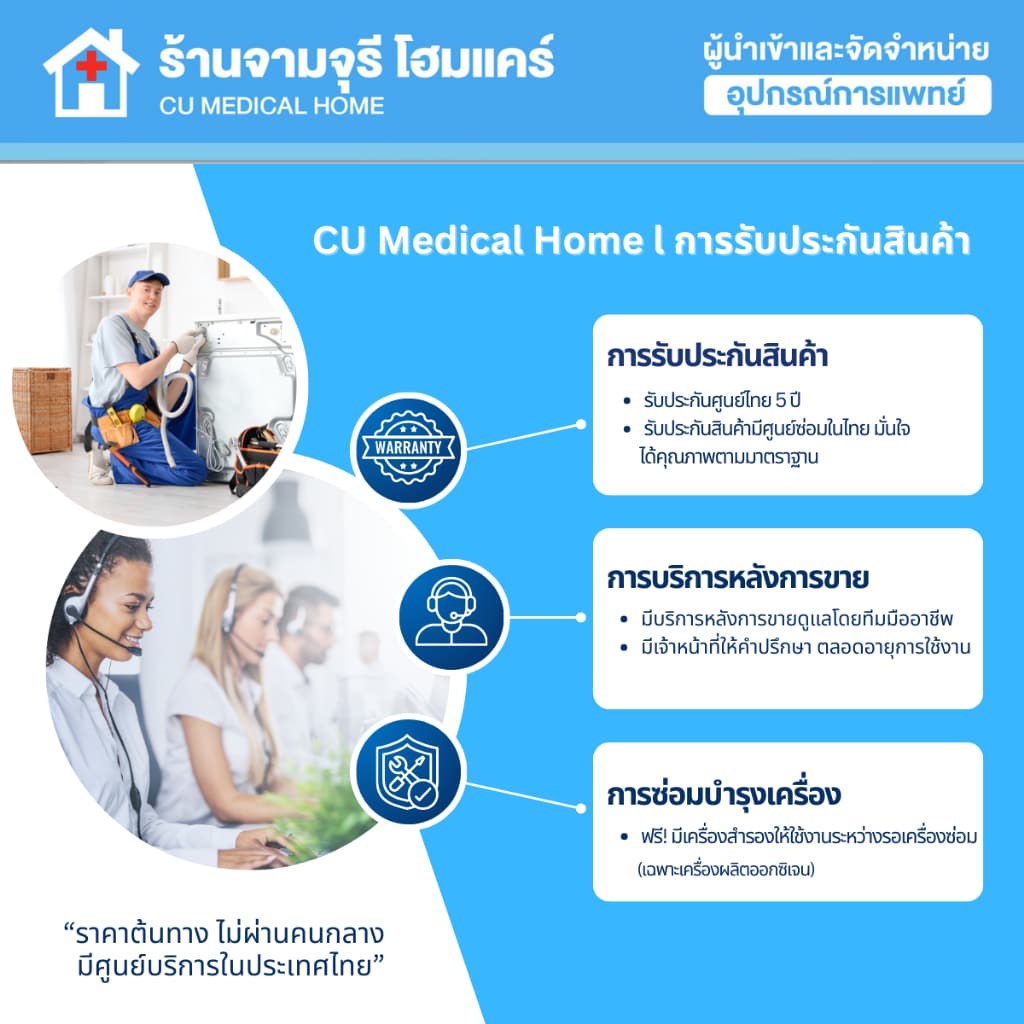 เครื่องวัดความดันโลหิต ยี่ห้อ Yuwell รุ่น YE630CR Bluetooth ประกันศูนย์ไทย 5 ปี รูปที่ 6
