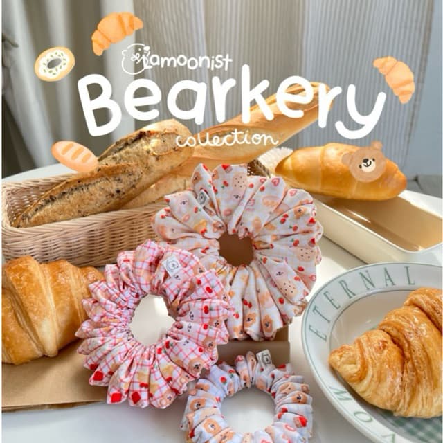 Lamoonist scrunchies • Bearkery collection รูปที่ 1