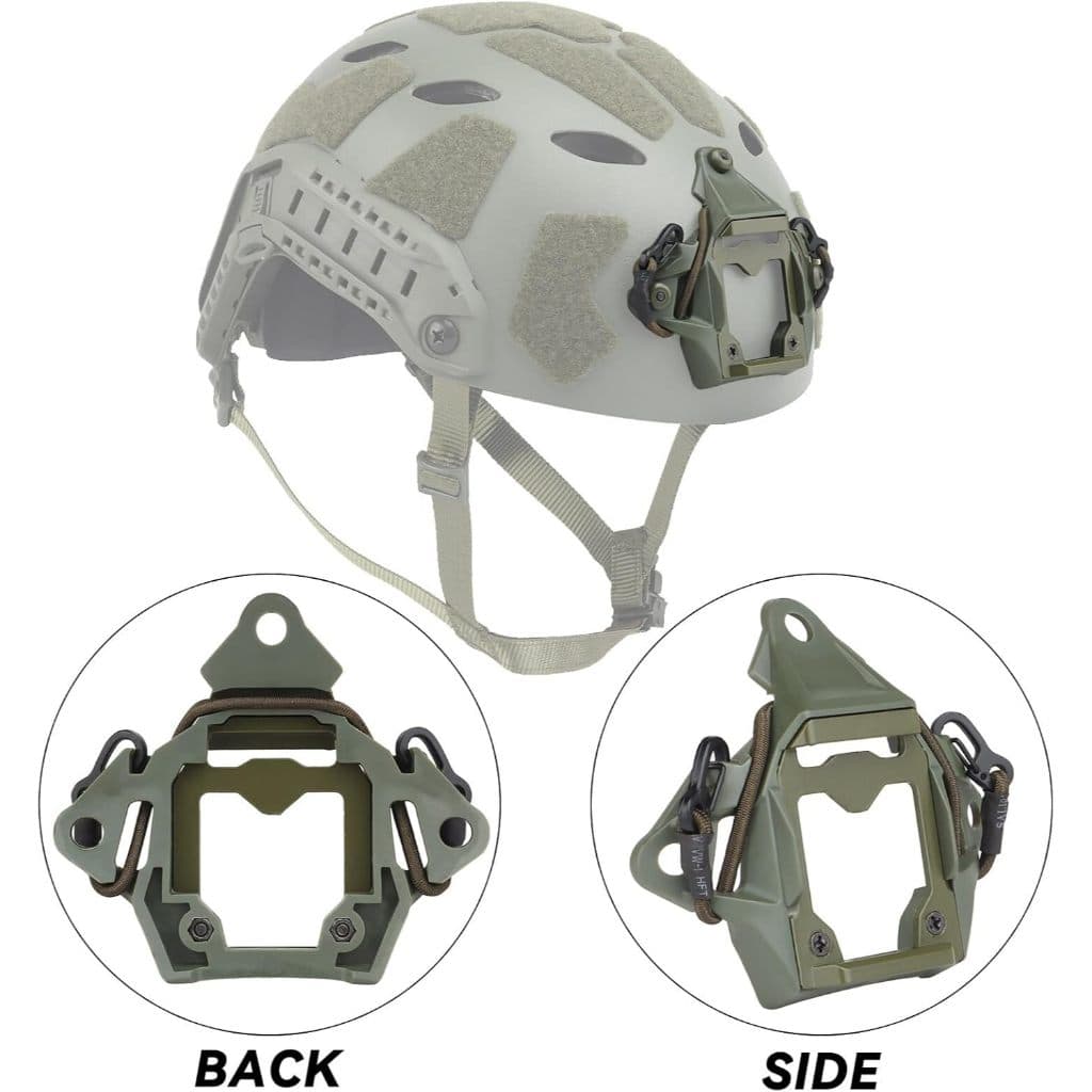 หมวกฟาสทหาร อุปกรณ์ ยุทธวิธี night vision NVG mount for FAST MICH AF Wendy รูปที่ 5