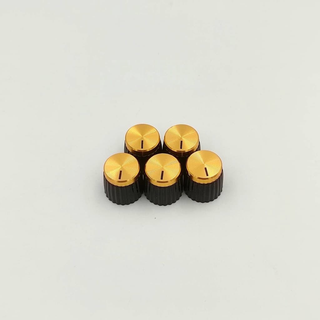 Control Knob Volume Audio ฝาครอบวอลลุ่ม ลูกบิด16 มิล ไม่ต้องย้ายวอลลุ่มใส่ได้เลย ลำโพงบลูทูธdiy รูปที่ 3