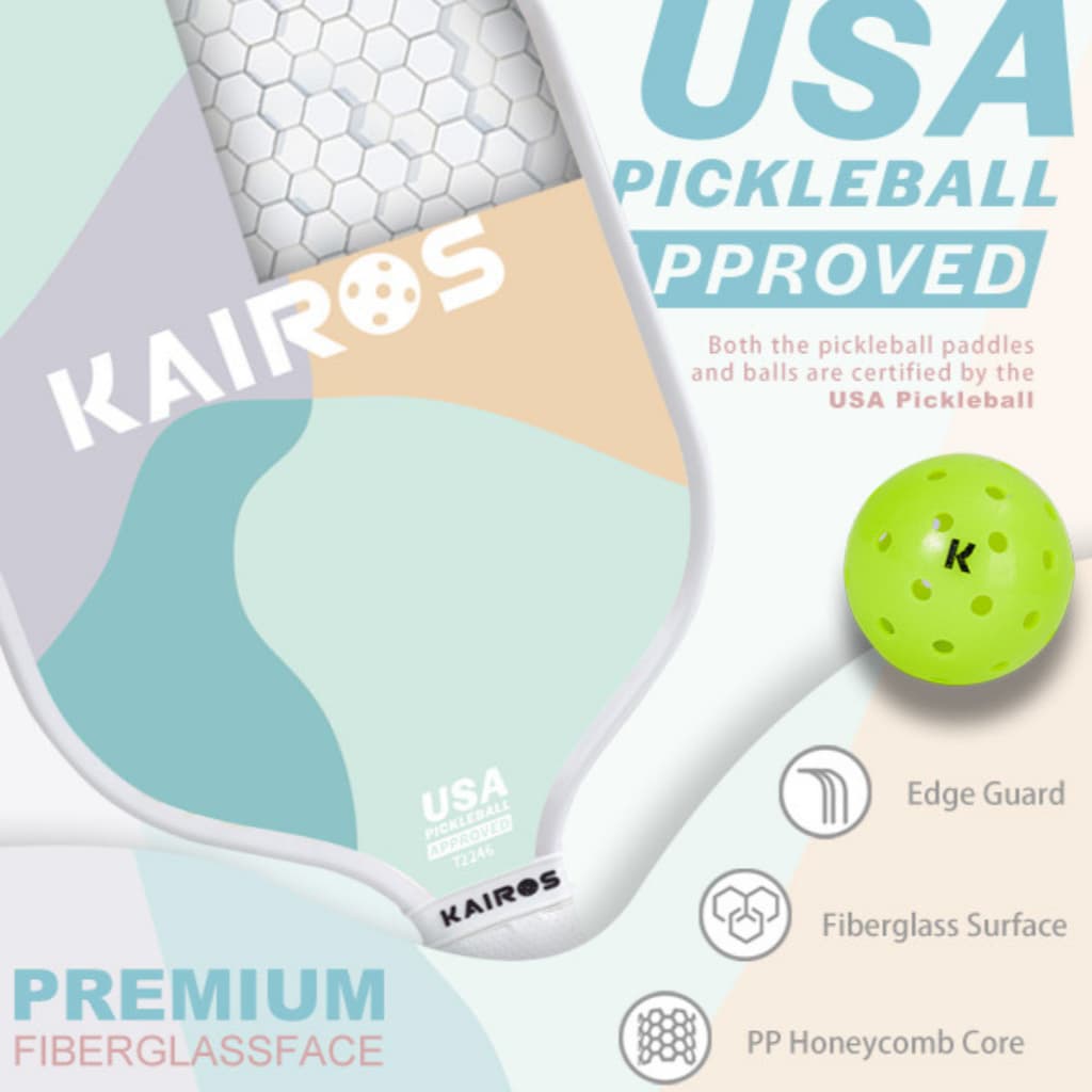 Pickleball Paddle ไม้พิคเคิลบอลคุณภาพดีจากแบรนด์ KAIROS - KS-F04 รูปที่ 2