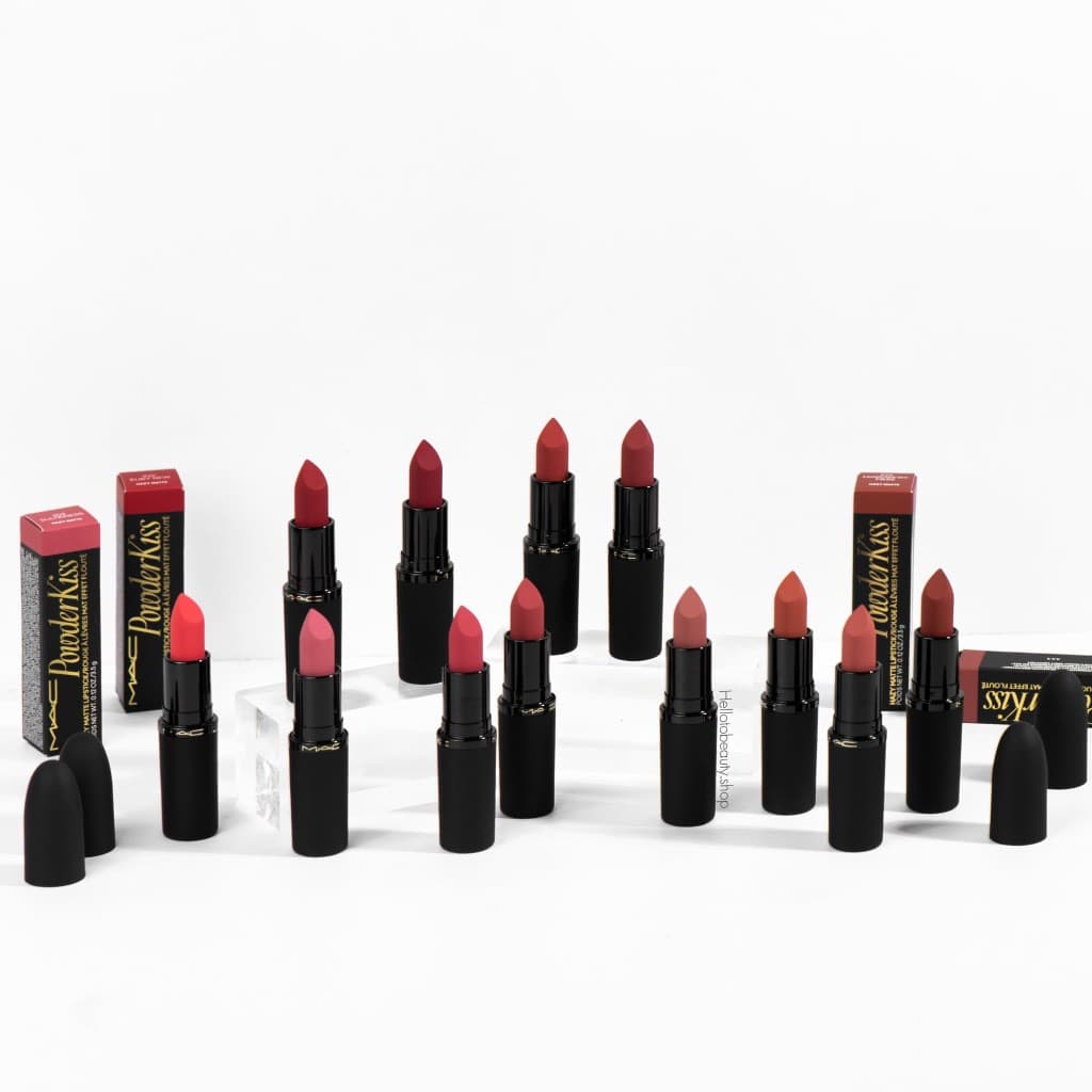 MAC ลิปสติก POWDER KISS HAZY MATTE LIPSTICK 3.5 กรัม รูปที่ 2