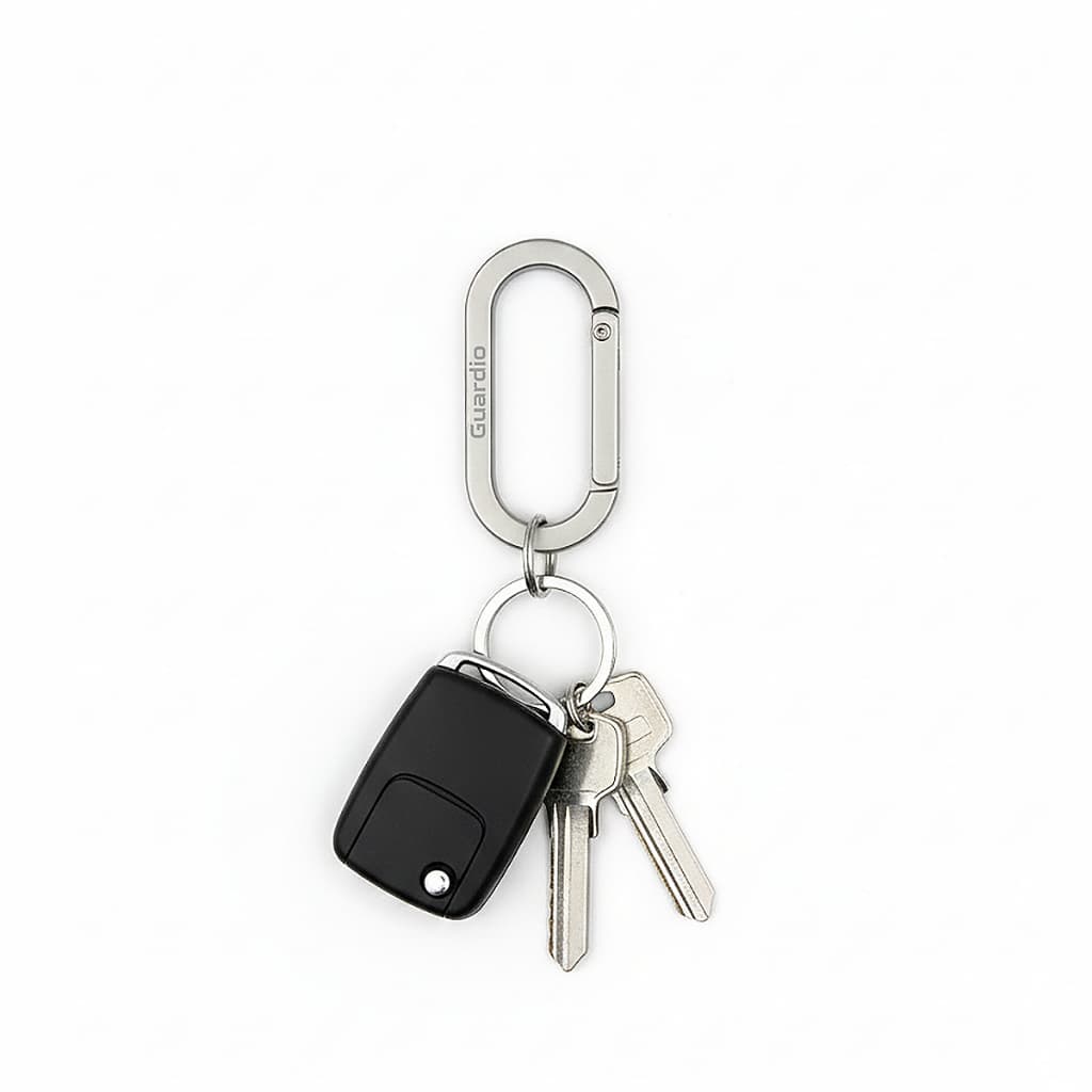 Guardio GC-004 Carabiner Zinc Alloy คาราบิเนอร์ พวงกุญแจพรีเมียม ทรงรี ขนาดกะทัดรัด ไม่เป็นสนิมง่าย รูปที่ 5