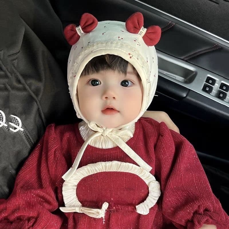 หมวกเด็กอ่อน หมวกป้องกันหูเด็ก รูปร่างสัตว์น่ารัก ศรีษะประมาณ 40-60CM นุ่มสบาย กันลม และอบอุ่น รูปที่ 5