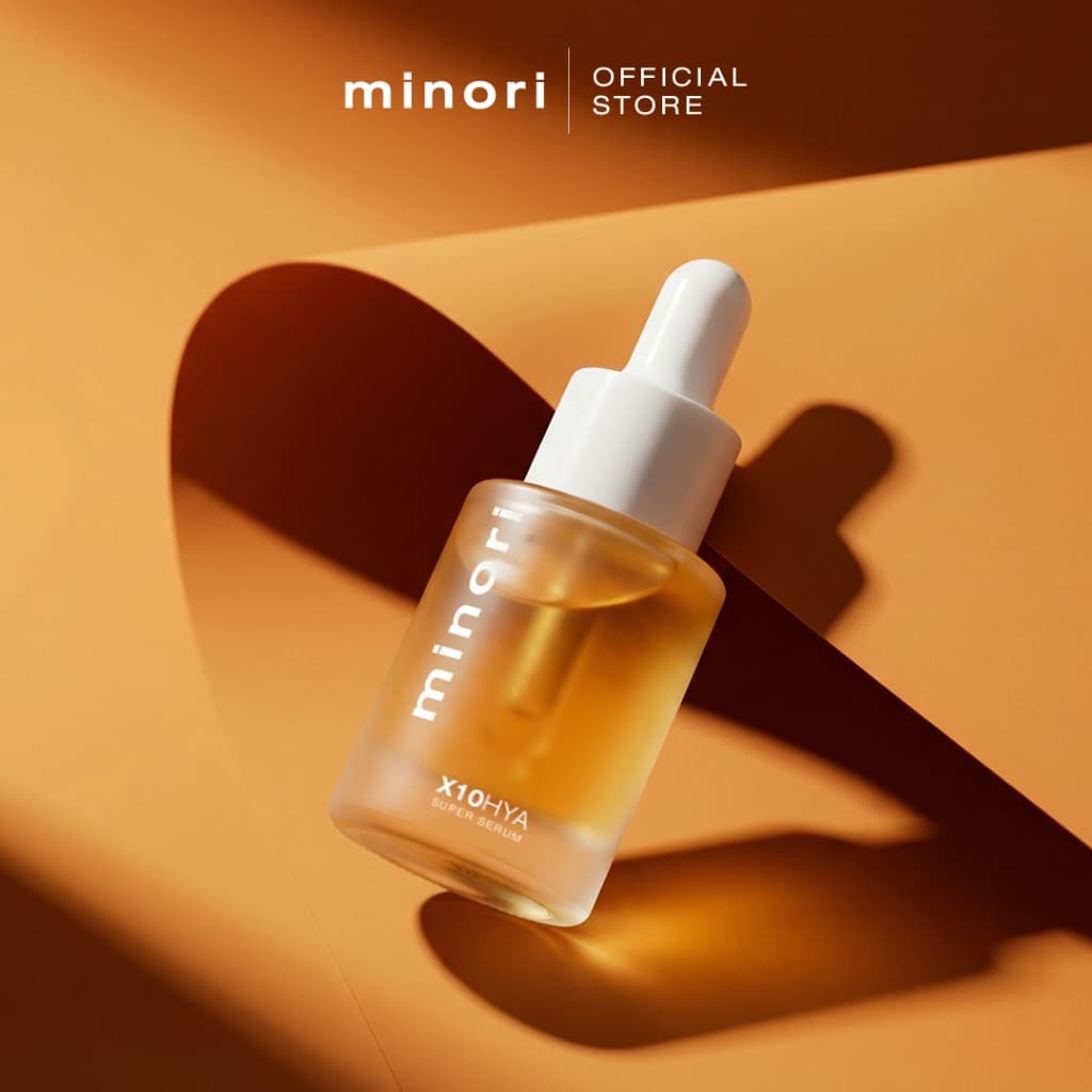 เซรั่ม ลดฝ้า ลดรอยดำ เห็นผลตั้งแต่ขวดแรก Minori x10 Hya Super Serum รูปที่ 9